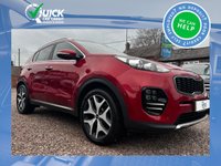 USED 2017 17 KIA SPORTAGE 1.6 T-GDi GT-Line SUV 5dr Petrol Manual AWD Euro 6 (174 bhp) 