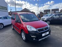 USED 2017 59 PEUGEOT PARTNER TEPEE 1.2 PureTech Outdoor MPV 5dr Petrol Manual Euro 6 (s/s) (110 ps) SERVICE HISTORY-8 STAMPS-DAB-APPLE/ANDROID CAR PLAY-ALLOYS-A/C