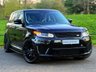 USED 2016 16 LAND ROVER RANGE ROVER SPORT 5.0 V8 SVR BLACK PACK OPEN PAN ROOF TWO-TONE LEATHER SUV STEPS 5DR PETROL AUTO 4WD EURO 6 (S/S) (550 PS) SAT NAV~REAR CAMERA~STEPS~PRIVACY