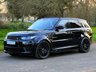 USED 2016 16 LAND ROVER RANGE ROVER SPORT 5.0 V8 SVR BLACK PACK OPEN PAN ROOF TWO-TONE LEATHER SUV STEPS 5DR PETROL AUTO 4WD EURO 6 (S/S) (550 PS) SAT NAV~REAR CAMERA~STEPS~PRIVACY