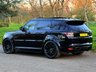 USED 2016 16 LAND ROVER RANGE ROVER SPORT 5.0 V8 SVR BLACK PACK OPEN PAN ROOF TWO-TONE LEATHER SUV STEPS 5DR PETROL AUTO 4WD EURO 6 (S/S) (550 PS) SAT NAV~REAR CAMERA~STEPS~PRIVACY