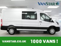 USED 2024 24 FORD TRANSIT 350 2.0 EBL 130 BHP L3 TREND CREWCAB 6 SEATER  FACELIFT | 6 SEATER | AIR CON | L3 LONG