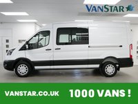 USED 2024 24 FORD TRANSIT 350 2.0 EBL 130 BHP L3 TREND CREWCAB 6 SEATER  FACELIFT | 6 SEATER | AIR CON | L3 LONG