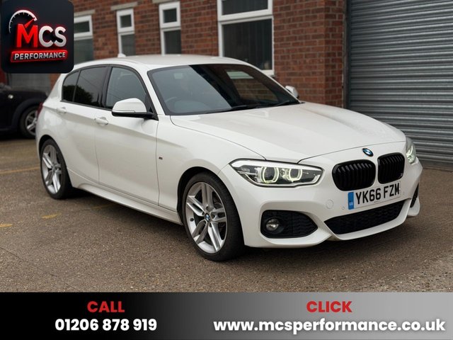 2016 66 BMW 1 SERIES 2.0 120d M Sport Hatchback 5dr Diesel Manual Euro 6 (s/s) (190 ps) DONT MISS OUT - ENQUIRE TODAY!