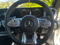 USED 2022 22 MERCEDES-BENZ CLA 2.0 CLA45 AMG S Plus Coupe 4dr Petrol 8G-DCT 4MATIC+ Euro 6 (s/s) (421 ps) FULL AMG KIT-BLACK & YELLOW LEATHER