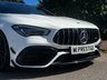USED 2022 22 MERCEDES-BENZ CLA 2.0 CLA45 AMG S Plus Coupe 4dr Petrol 8G-DCT 4MATIC+ Euro 6 (s/s) (421 ps) FULL AMG KIT-BLACK & YELLOW LEATHER