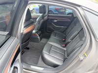 USED 2017 67 AUDI A8 Grey 3.0 TDI V6 50 Euro 6 saloon, 80,432 miles, ULEZ, Automatic Quattro, Full Audi history, Leather, Pano roof, Virtual cockpit, Camera, Heated seats! This 2017 Audi A8 TDI V6 boasts a full dealership service history at 1K, 18K, 31K, 42K, 54K, 58K, 67K, and 76K, with its last service completed on 2025-03-11 at 76,308 miles, offering excellent provenance. This sophisticated saloon features a powerful 3.0 litre diesel engine paired with four wheel drive, ensuring a smooth and capable driving experience. It meets Euro 6 emission standards and comes with a 3 month warranty for your peace of mind. The vehicle is equipped with a stunning panoramic g