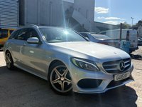 USED 2015 15 MERCEDES-BENZ C CLASS 2.1 C220 BlueTEC AMG Line G-Tronic+ Euro 6 (s/s) 5dr HUGE SPEC PAN ROOF R CAM ETC