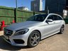 USED 2015 15 MERCEDES-BENZ C CLASS 2.1 C220 BlueTEC AMG Line G-Tronic+ Euro 6 (s/s) 5dr HUGE SPEC PAN ROOF R CAM ETC