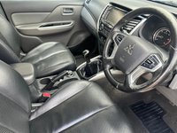 USED 2017 67 MITSUBISHI L200 2.4 DI-D DC Warrior Pickup Double Cab 4dr Diesel Manual 4WD Euro 6 (178 ps) ROLL TOP + LEATHER + NICE TRUCK + SERVICED
