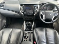 USED 2017 67 MITSUBISHI L200 2.4 DI-D DC Warrior Pickup Double Cab 4dr Diesel Manual 4WD Euro 6 (178 ps) ROLL TOP + LEATHER + NICE TRUCK + SERVICED