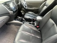 USED 2017 67 MITSUBISHI L200 2.4 DI-D DC Warrior Pickup Double Cab 4dr Diesel Manual 4WD Euro 6 (178 ps) ROLL TOP + LEATHER + NICE TRUCK + SERVICED