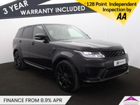 USED 2021 21 LAND ROVER RANGE ROVER SPORT 2.0 P400e 13.1kWh HSE Dynamic Black SUV 5dr Petrol Plug-in Hybrid Auto 4WD Euro 6 (s/s) (404 ps) REVERSE CAM | APPLE CARPLAY
