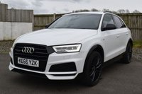 USED 2017 66 AUDI Q3 2.0 TDI Black Edition SUV 5dr Diesel S Tronic quattro Euro 6 (s/s) (184 ps) AUTO QUATTRO