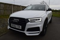 USED 2017 66 AUDI Q3 2.0 TDI Black Edition SUV 5dr Diesel S Tronic quattro Euro 6 (s/s) (184 ps) AUTO QUATTRO