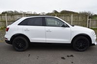 USED 2017 66 AUDI Q3 2.0 TDI Black Edition SUV 5dr Diesel S Tronic quattro Euro 6 (s/s) (184 ps) AUTO QUATTRO