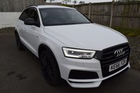 USED 2017 66 AUDI Q3 2.0 TDI Black Edition SUV 5dr Diesel S Tronic quattro Euro 6 (s/s) (184 ps) AUTO QUATTRO