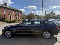 USED 2015 15 BMW 5 SERIES 2.0 520d SE Touring Imperial Blue