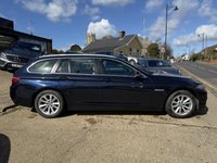 USED 2015 15 BMW 5 SERIES 2.0 520d SE Touring Imperial Blue