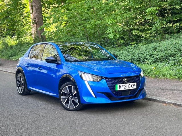 2021 208 50KWH GT PREMIUM HATCHBACK 5DR ELECTRIC AUTO 136 PS 2021 62,758 MILES... photo