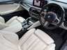 USED 2022 72 BMW 5 SERIES 2.0 520d MHT M Sport Saloon 4dr Diesel Hybrid Steptronic Euro 6 (s/s) (190 ps) Stunning ivory leather!