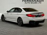 USED 2022 72 BMW 5 SERIES 2.0 520d MHT M Sport Saloon 4dr Diesel Hybrid Steptronic Euro 6 (s/s) (190 ps) Stunning ivory leather!