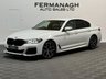 USED 2022 72 BMW 5 SERIES 2.0 520d MHT M Sport Saloon 4dr Diesel Hybrid Steptronic Euro 6 (s/s) (190 ps) Stunning ivory leather!