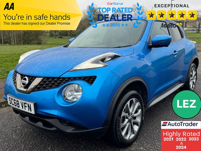 View our Nissan Juke range