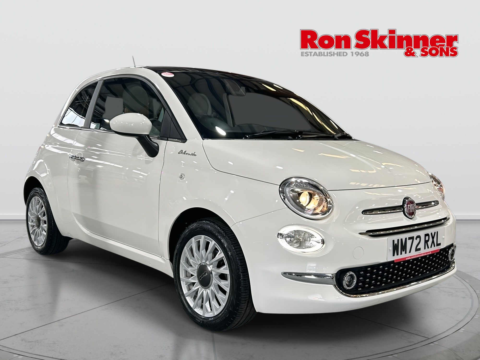 USED 2022 72 FIAT 500 1.0 MHEV Dolcevita Hatchback 3dr Petrol Manual Euro 6 (s/s) (70 bhp) 