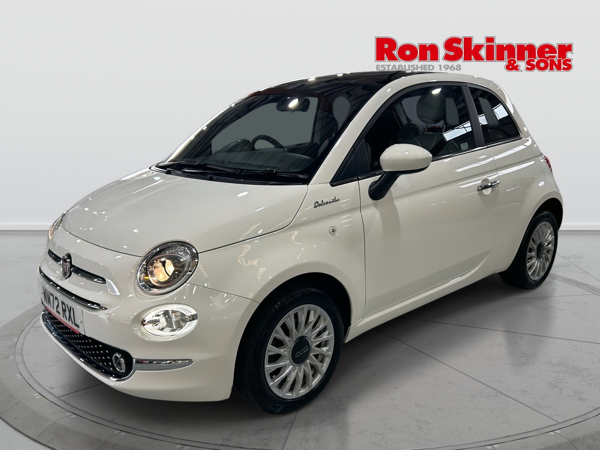 USED 2022 72 FIAT 500 1.0 MHEV Dolcevita Hatchback 3dr Petrol Manual Euro 6 (s/s) (70 bhp) 