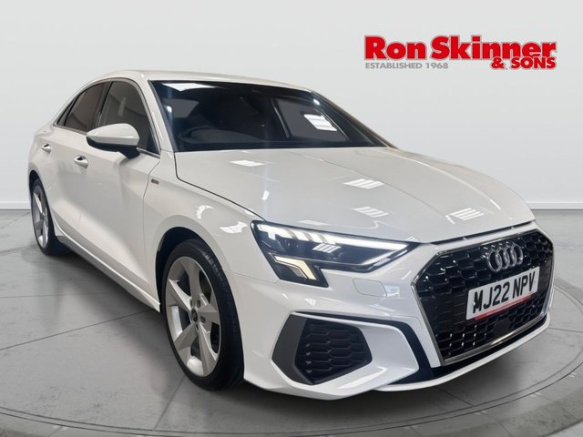 2022 22 AUDI A3 1.0 TFSI 30 S line Saloon 4dr Petrol Manual Euro 6 (s/s) (110 ps) 