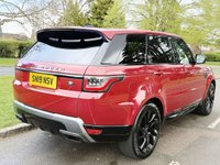 USED 2019 19 LAND ROVER RANGE ROVER SPORT 3.0 SD V6 HSE SUV 5dr Diesel Auto 4WD Euro 6 (s/s) (306 ps) LEATHER+PAN ROOF+SAT NAV+ULEZ