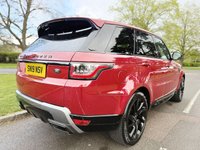 USED 2019 19 LAND ROVER RANGE ROVER SPORT 3.0 SD V6 HSE SUV 5dr Diesel Auto 4WD Euro 6 (s/s) (306 ps) LEATHER+PAN ROOF+SAT NAV+ULEZ