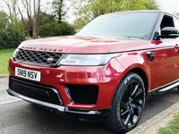 USED 2019 19 LAND ROVER RANGE ROVER SPORT 3.0 SD V6 HSE SUV 5dr Diesel Auto 4WD Euro 6 (s/s) (306 ps) LEATHER+PAN ROOF+SAT NAV+ULEZ