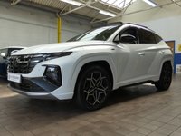 USED 2022 71 HYUNDAI TUCSON 1.6 h T-GDi N Line S SUV 5dr Petrol Hybrid Auto Euro 6 (s/s) (230 ps) Stunning example 1 Lady Owner Hyundai Warranty Full Hyundai Service History Sat nav Reversing Camera CarPlay Heated Seats Heated Steering Wheel Sunroof Cruise control Parking sensors