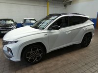 USED 2022 71 HYUNDAI TUCSON 1.6 h T-GDi N Line S SUV 5dr Petrol Hybrid Auto Euro 6 (s/s) (230 ps) Stunning example 1 Lady Owner Hyundai Warranty Full Hyundai Service History Sat nav Reversing Camera CarPlay Heated Seats Heated Steering Wheel Sunroof Cruise control Parking sensors