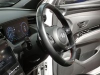 USED 2022 71 HYUNDAI TUCSON 1.6 h T-GDi N Line S SUV 5dr Petrol Hybrid Auto Euro 6 (s/s) (230 ps) Stunning example 1 Lady Owner Hyundai Warranty Full Hyundai Service History Sat nav Reversing Camera CarPlay Heated Seats Heated Steering Wheel Sunroof Cruise control Parking sensors