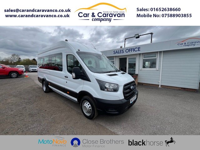 View our Ford Transit 2.0 460 EcoBlue Leader Minibus Double Cab 5dr Diesel Auto RWD L4 H3 Euro 6 (s/s) (17 Seat, DRW) (165 ps)