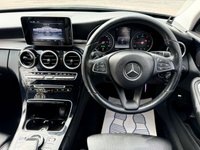 USED 2017 67 MERCEDES-BENZ C-CLASS 2.1 C250d SE Executive Edition Estate 5dr Diesel G-Tronic+ Euro 6 (s/s) (204 ps) LEATHER+SAT NAV+CAM+ULEZ