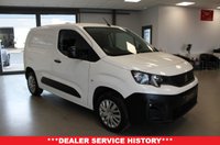 USED 2022 J PEUGEOT PARTNER 1.5 BlueHDi 1000 Professional Premium Standard Panel Van 5dr Diesel Manual SWB Euro 6 (100 bhp) ***NO VAT***DEALER SERVICE HISTORY***REAR PARKING AID***APPLE CAR PLAY**MIRROR LINK***PLY LINED***DAB RADIO***AIR CON***AUTO LIGHTS***FITTED WITH DOG CAGES PUT CAN BE REMOVED***SINGLE SIDE LOADING DOOR***CRUISE CONTROL***