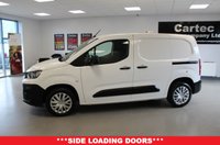 USED 2022 J PEUGEOT PARTNER 1.5 BlueHDi 1000 Professional Premium Standard Panel Van 5dr Diesel Manual SWB Euro 6 (100 bhp) ***NO VAT***DEALER SERVICE HISTORY***REAR PARKING AID***APPLE CAR PLAY**MIRROR LINK***PLY LINED***DAB RADIO***AIR CON***AUTO LIGHTS***FITTED WITH DOG CAGES PUT CAN BE REMOVED***SINGLE SIDE LOADING DOOR***CRUISE CONTROL***