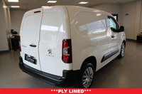 USED 2022 J PEUGEOT PARTNER 1.5 BlueHDi 1000 Professional Premium Standard Panel Van 5dr Diesel Manual SWB Euro 6 (100 bhp) ***NO VAT***DEALER SERVICE HISTORY***REAR PARKING AID***APPLE CAR PLAY**MIRROR LINK***PLY LINED***DAB RADIO***AIR CON***AUTO LIGHTS***FITTED WITH DOG CAGES PUT CAN BE REMOVED***SINGLE SIDE LOADING DOOR***CRUISE CONTROL***