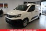 USED 2022 J PEUGEOT PARTNER 1.5 BlueHDi 1000 Professional Premium Standard Panel Van 5dr Diesel Manual SWB Euro 6 (100 bhp) ***NO VAT***DEALER SERVICE HISTORY***REAR PARKING AID***APPLE CAR PLAY**MIRROR LINK***PLY LINED***DAB RADIO***AIR CON***AUTO LIGHTS***FITTED WITH DOG CAGES PUT CAN BE REMOVED***SINGLE SIDE LOADING DOOR***CRUISE CONTROL***