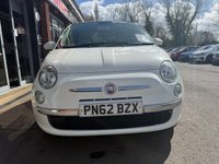 USED 2012 62 FIAT 500 1.2 Lounge Hatchback 3dr Petrol Manual Euro 4 (69 bhp) 1 KEY~SERVICE