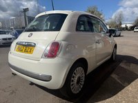 USED 2012 62 FIAT 500 1.2 Lounge Hatchback 3dr Petrol Manual Euro 4 (69 bhp) 1 KEY~SERVICE