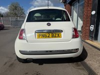 USED 2012 62 FIAT 500 1.2 Lounge Hatchback 3dr Petrol Manual Euro 4 (69 bhp) 1 KEY~SERVICE