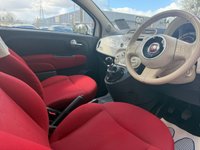 USED 2012 62 FIAT 500 1.2 Lounge Hatchback 3dr Petrol Manual Euro 4 (69 bhp) 1 KEY~SERVICE