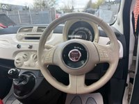 USED 2012 62 FIAT 500 1.2 Lounge Hatchback 3dr Petrol Manual Euro 4 (69 bhp) 1 KEY~SERVICE