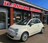 USED 2012 62 FIAT 500 1.2 Lounge Hatchback 3dr Petrol Manual Euro 4 (69 bhp) 1 KEY~SERVICE