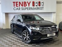 USED 2019 19 VOLKSWAGEN TOUAREG 3.0 TDI V6 R-Line SUV 5dr Diesel Tiptronic 4Motion Euro 6 (s/s) (286 ps) FHTD SEATS+REV CAM+DAB